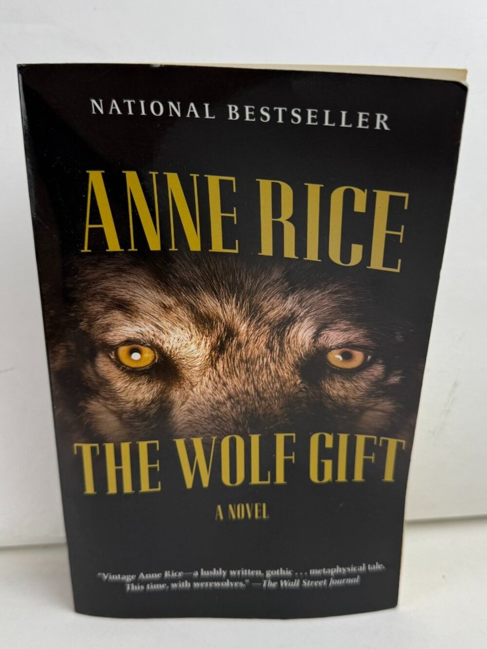 The Wolf Gift Anne Rice Paperback Novel Gothic Horror Werewolf 9780307742100
